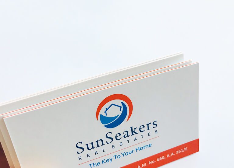 SunSeakers Business Card
