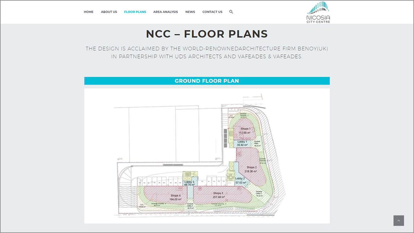 Nicosia City Center Website 