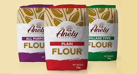 Princess Anely Flour packaging design